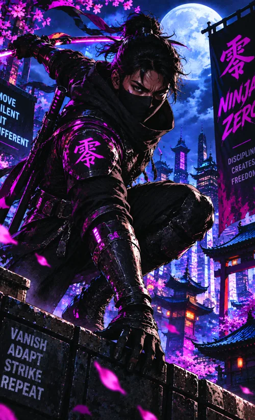 The ninja character card