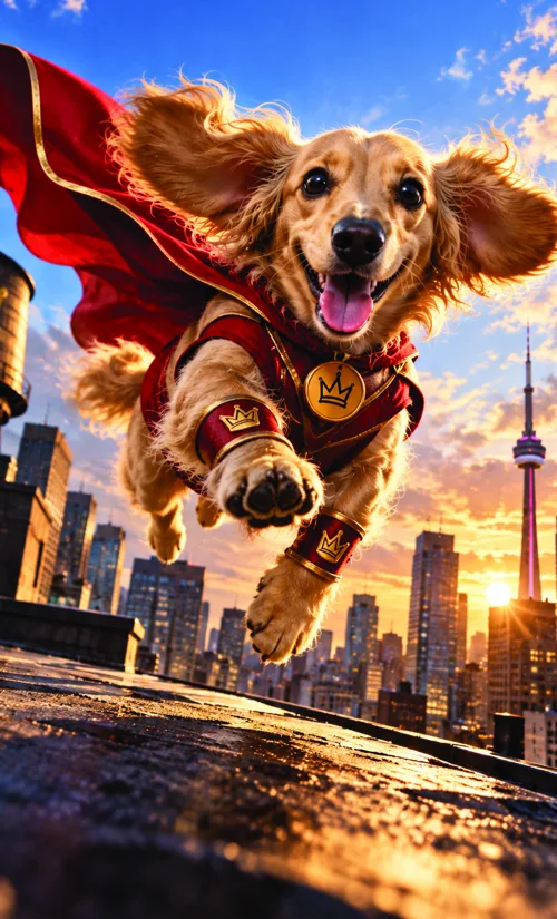 Good boy character card